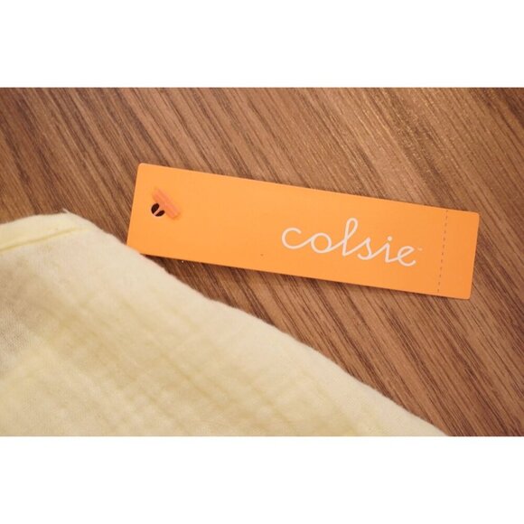 Colsie Yellow Cotton Gauze Tank Top - Size XS, NWT - Picture 3 of 6